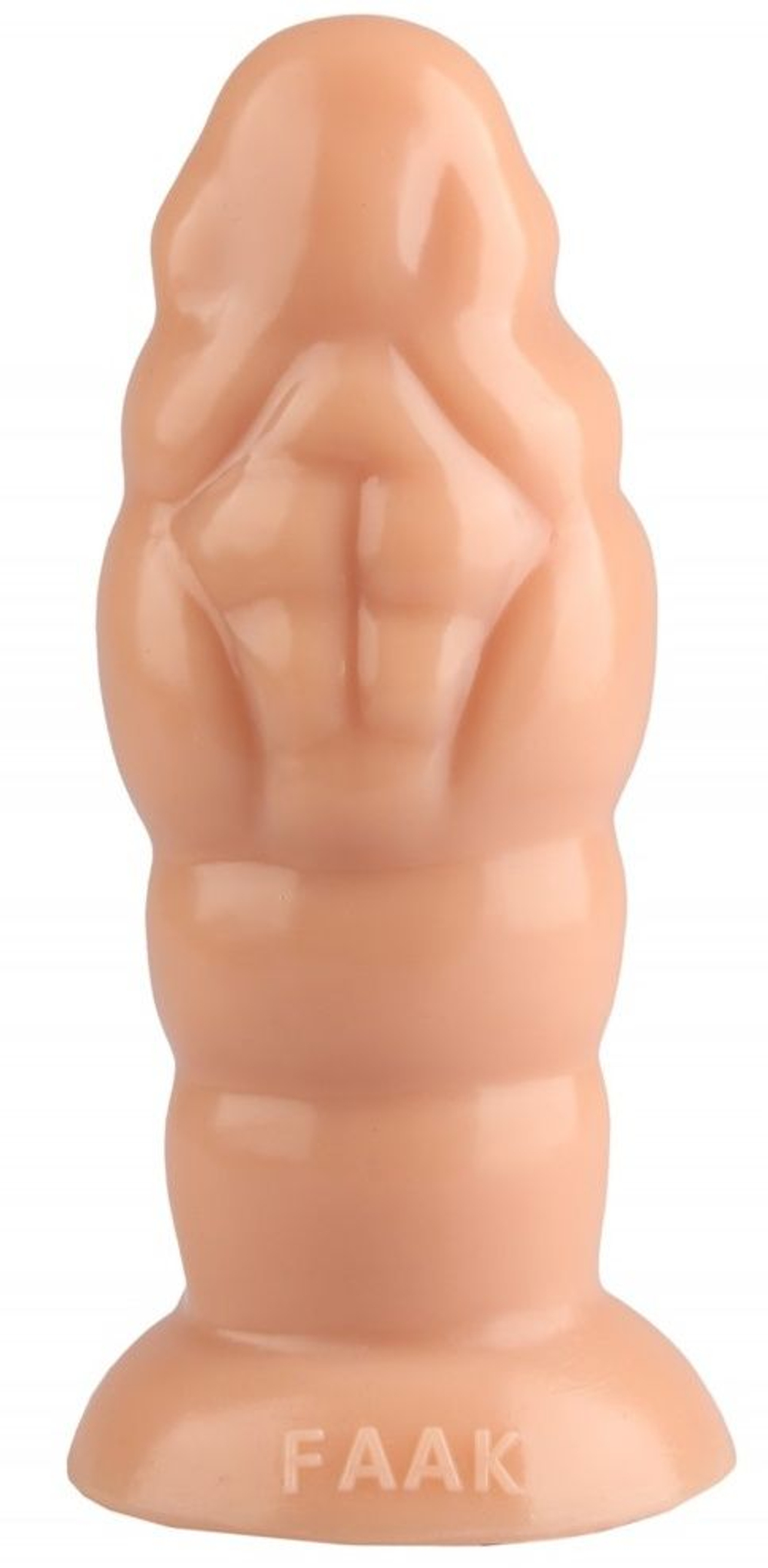 Телесная фантазийная пробка - 18,5 см. (Цвет: телесный)