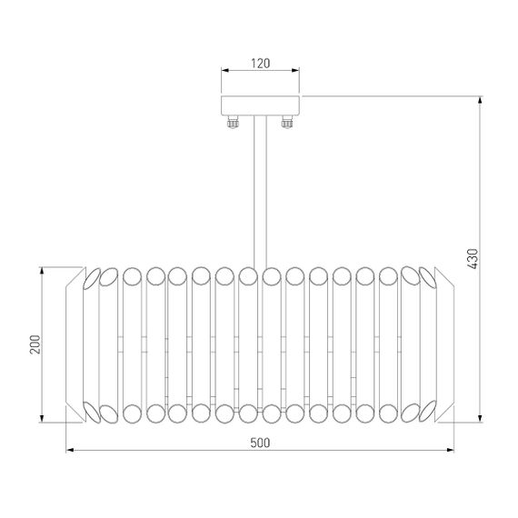 Потолочная люстра Bogates Castellie 461/5