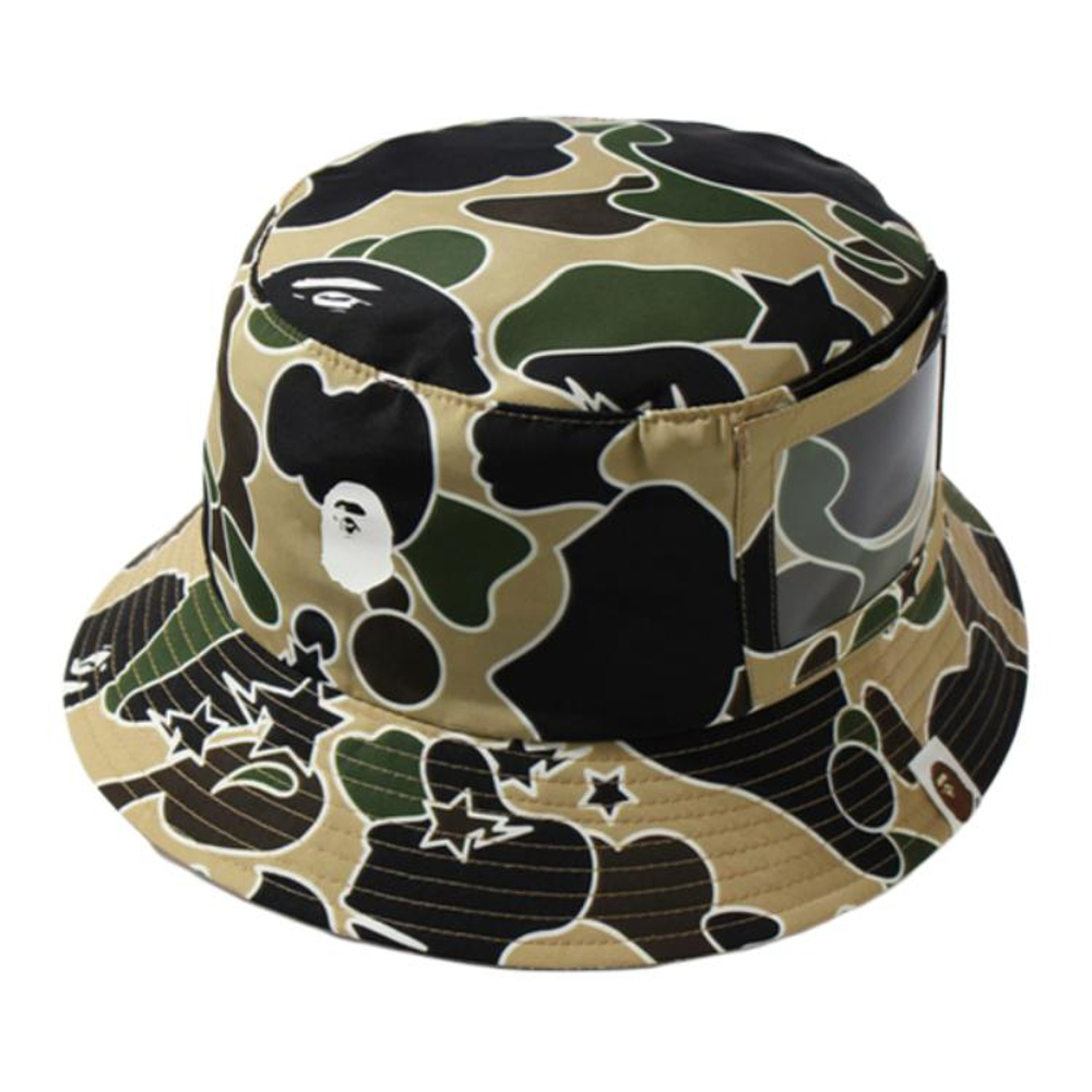 A Bathing Ape Bathing Ape Polyester Bucket Головной убор желтый