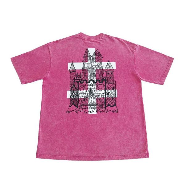 Футболка Замок розовая - фото 12
