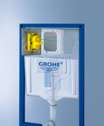 Инсталляция для подвесного унитаза Grohe Rapid SL 38929000 4 в 1 с кнопкой смыва