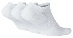 Теннисные носки Nike Everyday Plus Cushion Training No-Show 3P - White