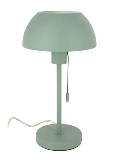 Торшер настольный с абажуром из металла