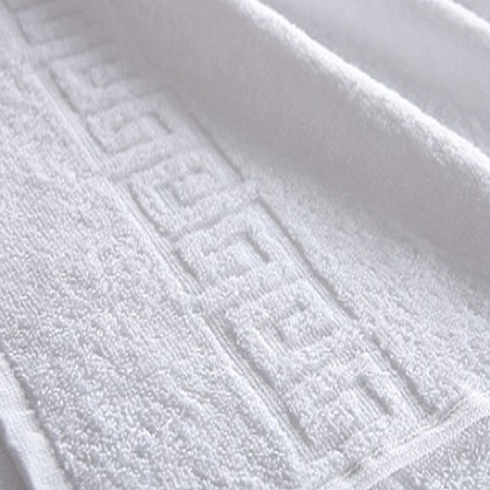 Полотенце махровое "АВТ. БЕЛОЕ", 100% хлопок, Туркмения.