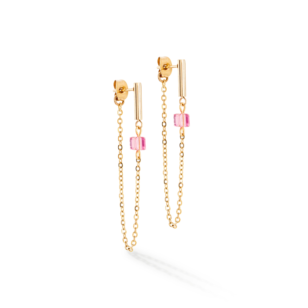 Серьги Rose-Gold Coeur de Lion