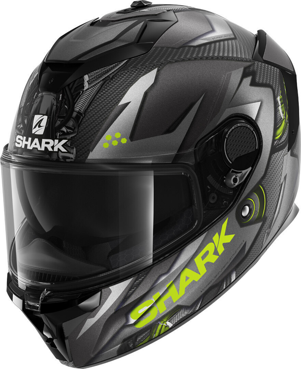 SHARK SPARTAN GT CARBON URIKAN Mat Black/Grey