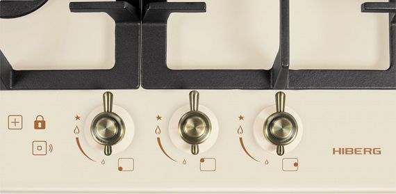 Газовая варочная панель HIBERG VM 4535 Y