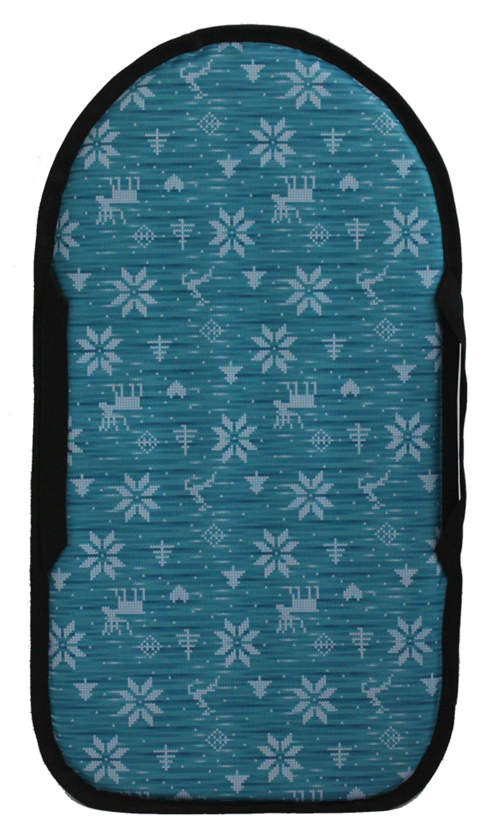 Ледянка Hubster Тундра бирюзовая, овальная 45x85см