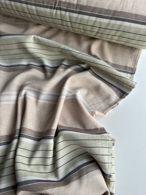 Ткань Габардин «Полоска» вид 4