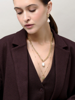 Цепь "Double Coin" Gold