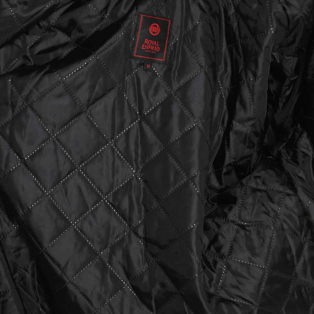 Куртка мужская текстильная Royal Enfield, цвет - оливковый, размер - L, арт. RRGJKM000039 (JKSS20R02OLIVE)