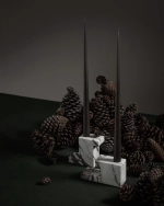 Подсвечник 101 Copenhagen Brick Candle Holder, Tall - Calacatta