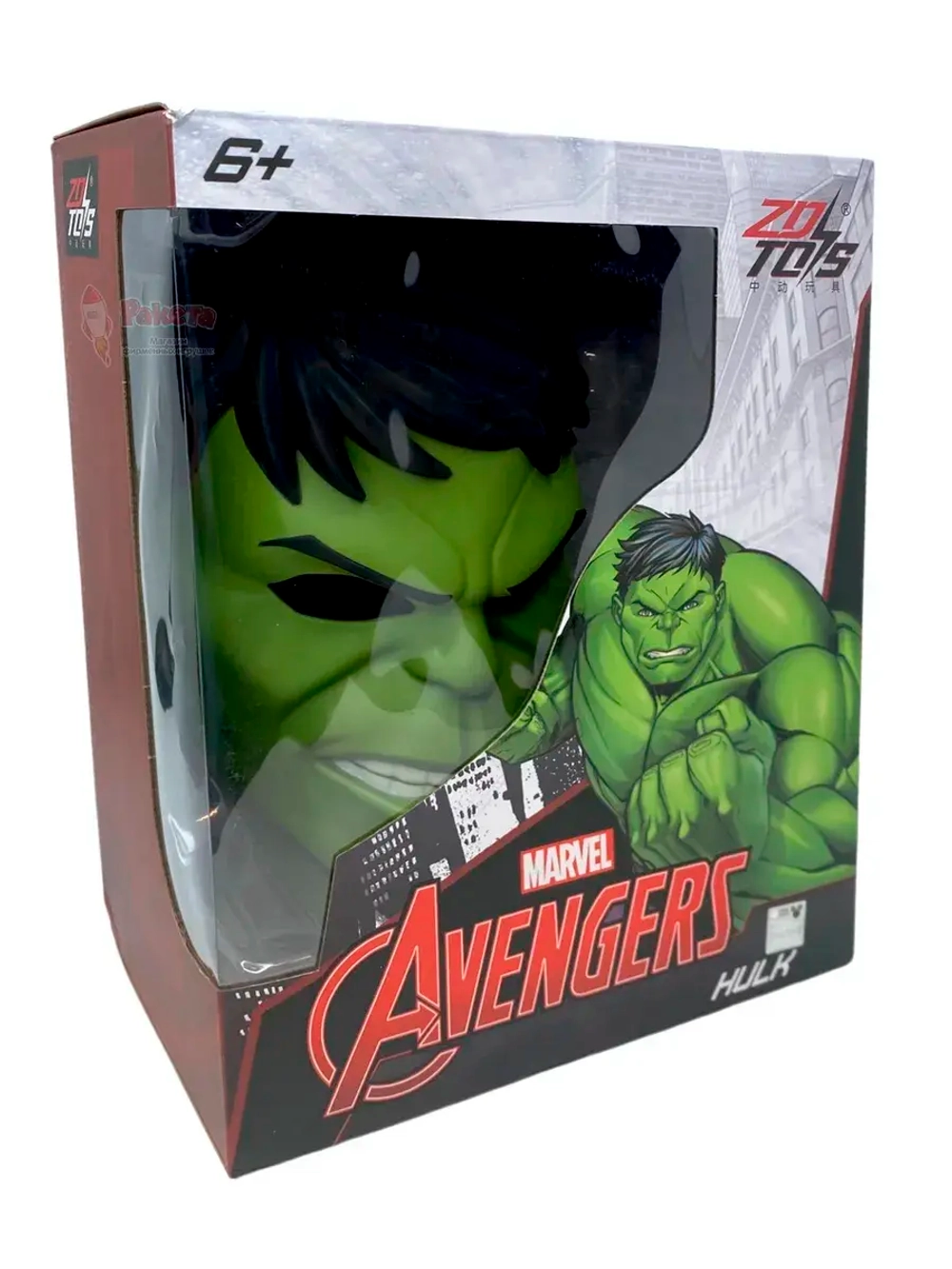 Маска Халк Марвел Hulk ZD Toys 1927-04