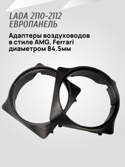 Адаптер дефлектора Lada Granta для ВАЗ 2110-2112 Cтарая панель. Центральное сопло воздуховода. 2 шт.