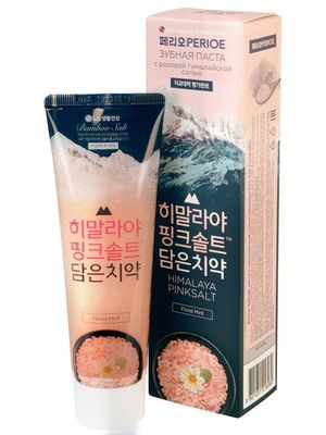 PERIOE Зубная паста с розовой гималайской солью Himalaya Pink Salt Floral Mint