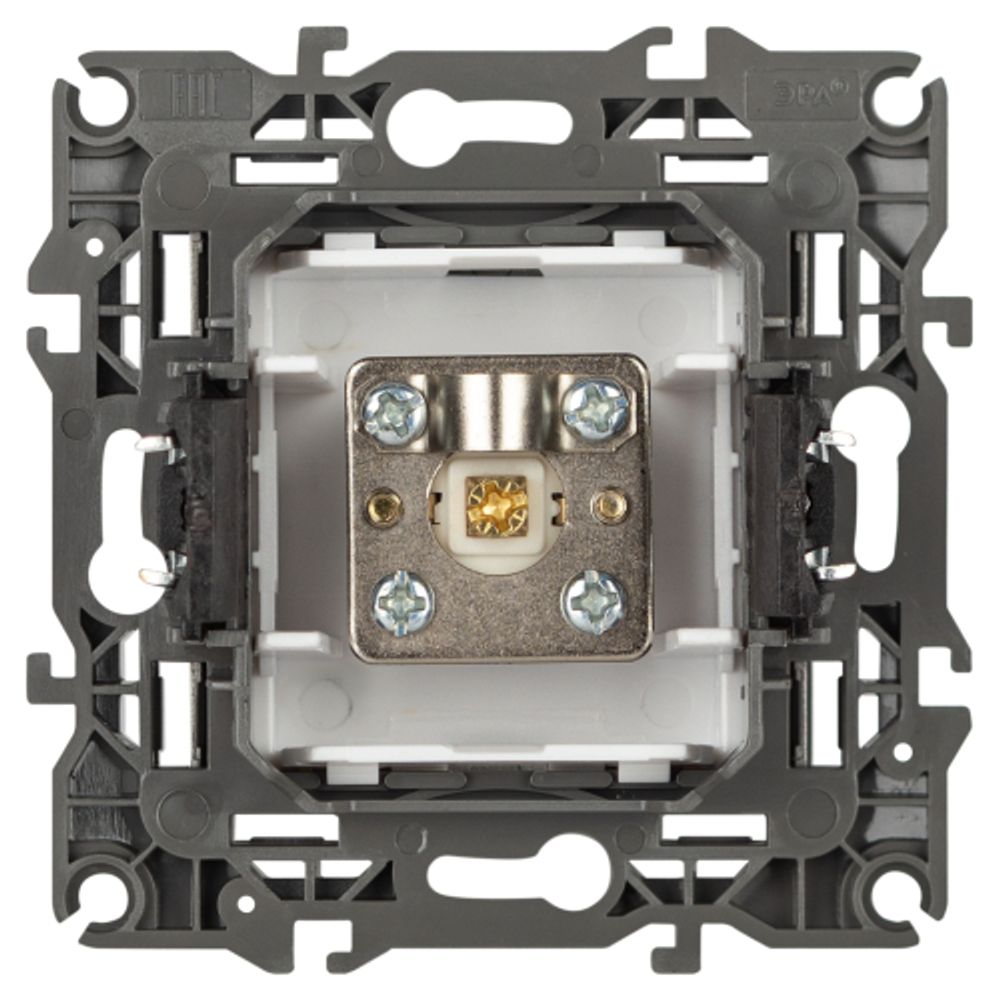 Розетка ЭРА Серия 12 12-3101-01М TV одиночная, белый матовый