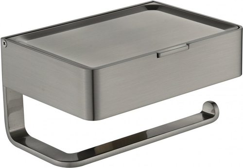 Настенный бумагодержатель плоский Grocenberg AC0050 (Никель)