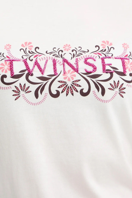 TWINSET Футболка с принтом