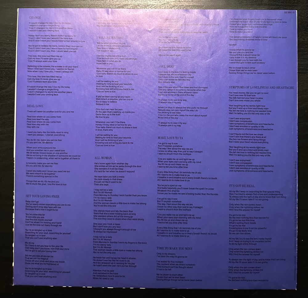 Lisa Stansfield - Real Love (Германия 1991г.)