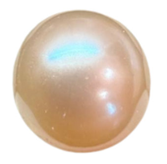 Жемчуг пресноводный розовый пуговица 5.5-6.0 мм