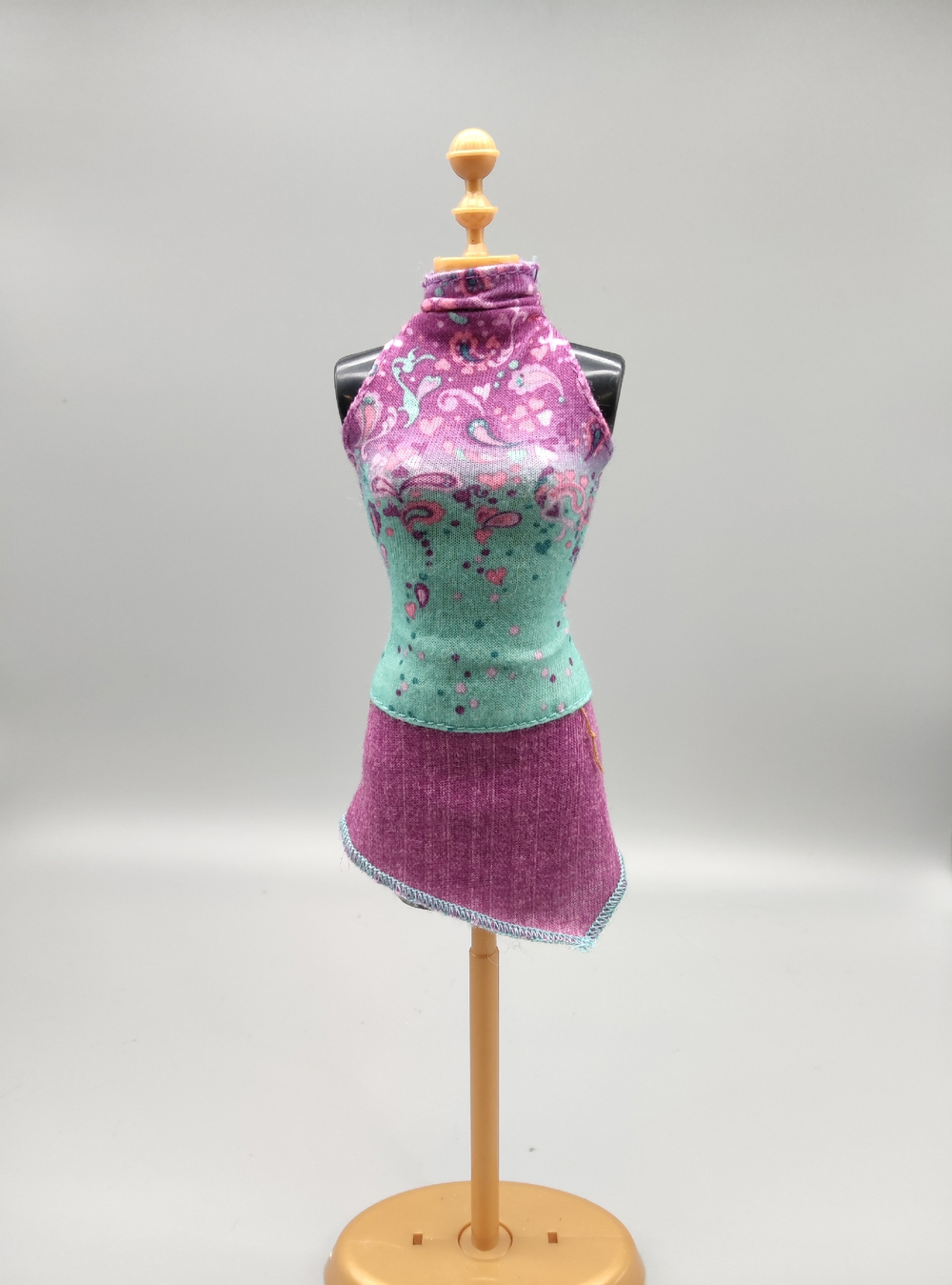 Одежда для куклы Барби винтаж платье 0387