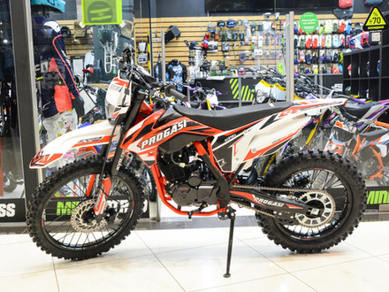 Мотоцикл эндуро PROGASI SUPER MAX 300 PRO Red/White 21/18