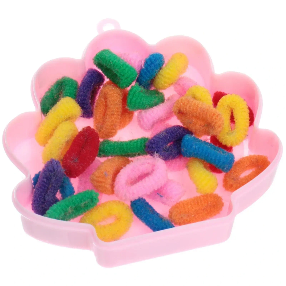 Резинка для волос 35шт «Loyal friend - Ракушка», 9*9,5см (пакет с подвесом)