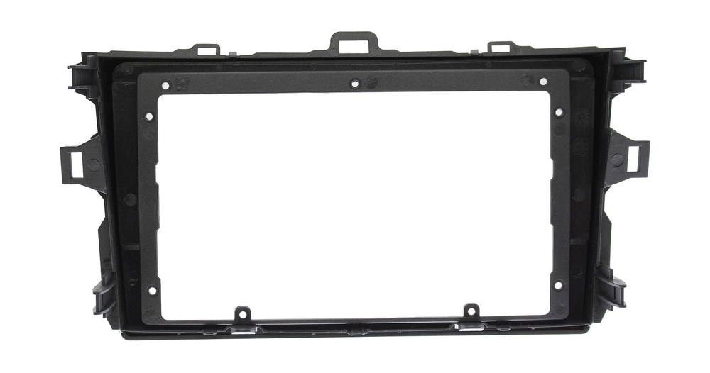 Комплект рамки с разъёмами 9" Toyota Corolla Axio, Fielder 2006-2013 (антрацит) MFB дисплея - Car-Smart 9706S