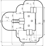 Песочный дворик Усадьба ПС108.00.1