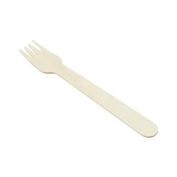 Вилка, дерево, 16 см