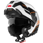 Шлем Schuberth C5 Master Orange, белый/черный/оранжевый, размер L (RR)