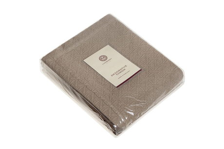 Покрывало 240x260 Luxberry Hamilton коричневое