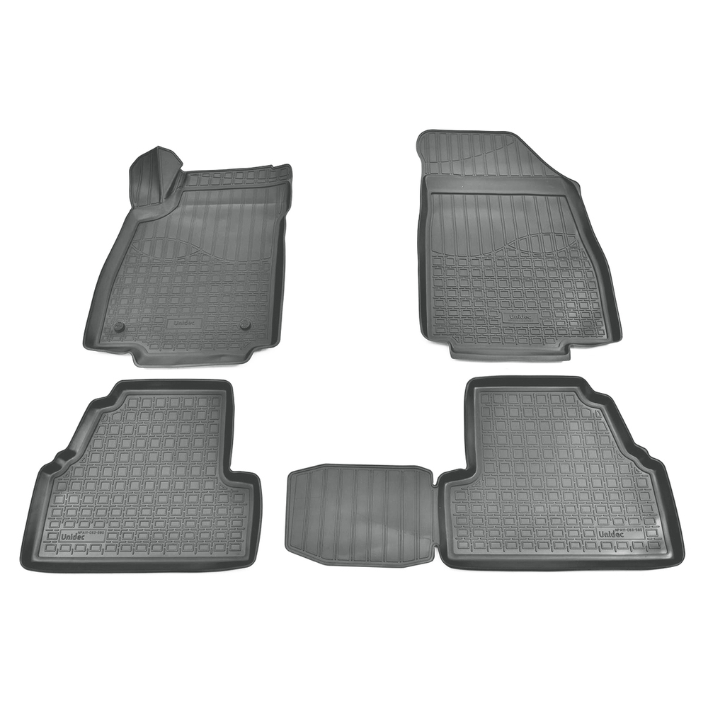 Ковры в салон Norplast/Unidec для Opel Mokka (2012-)Полиуретан,Серый, арт.NPA11-C63-580-G