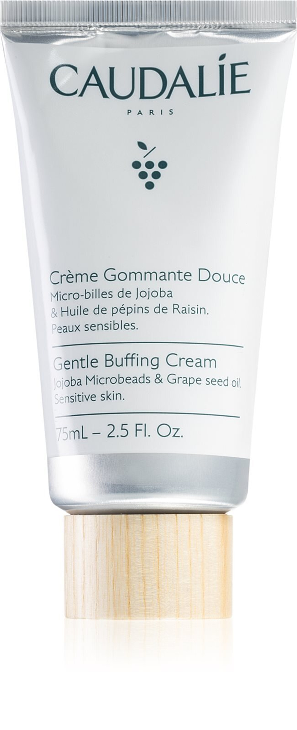 Caudalie Masks & Scrubs - нежный отшелушивающий крем /   75  ml  / GTIN 3522930003038