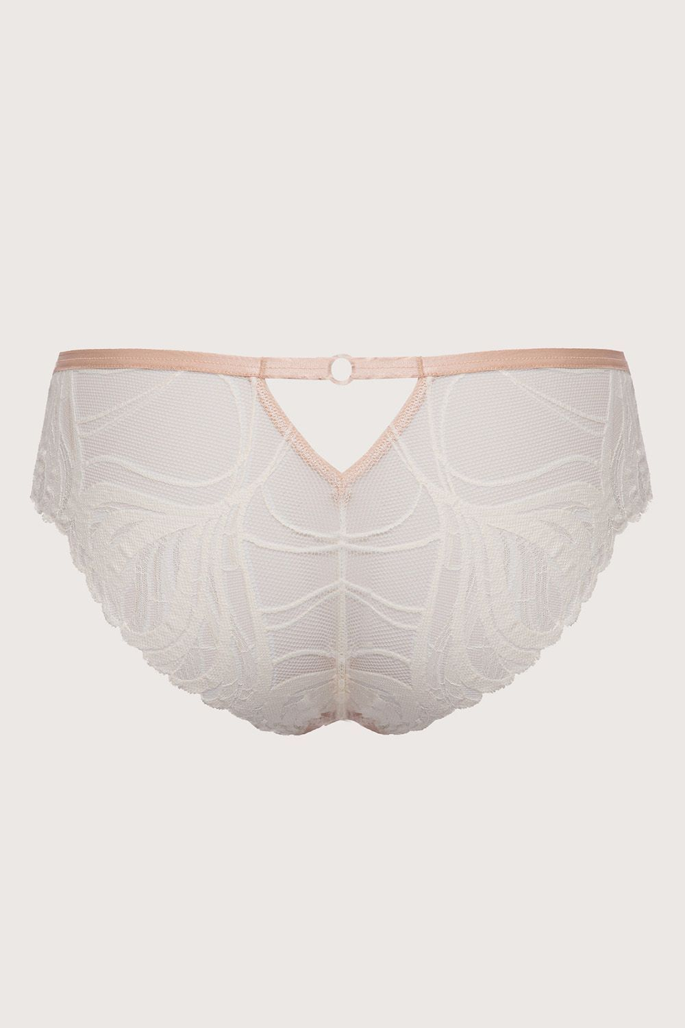 Трусики-бразилиана Creme Brulee (Размер: 38) (Цвет: кофейный)