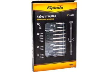 Набор отверток SPARTA для точной механики, 16 шт. 11783