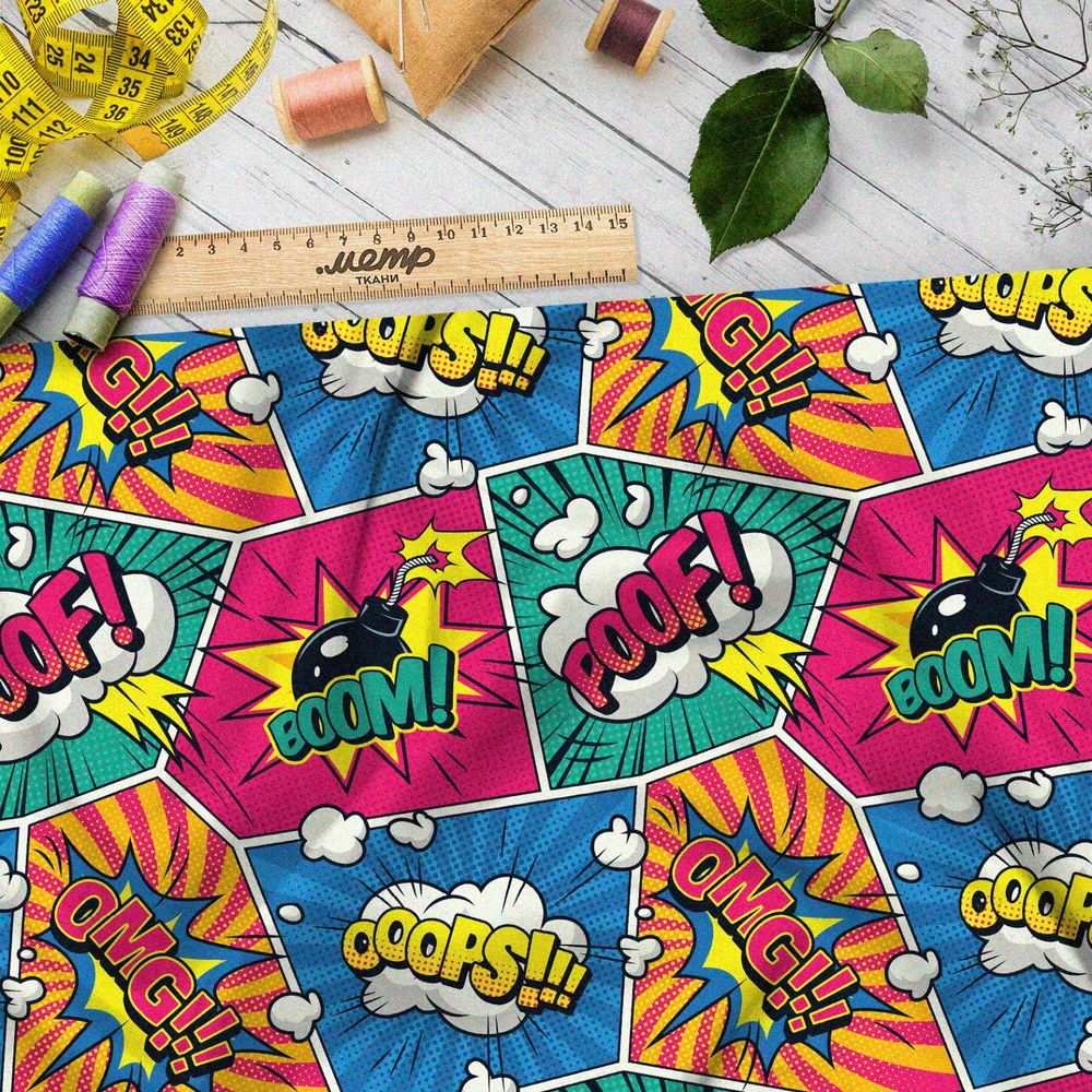 Ткань мембрана громкие звуки из комиксов