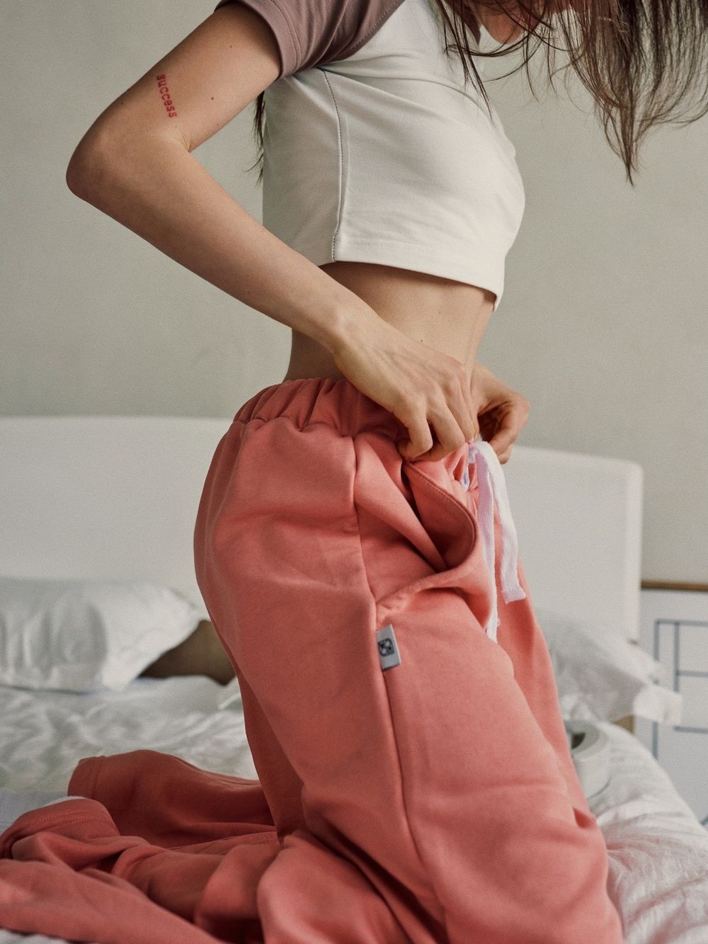 Топ One Two Raglan Crop Duo Tofu & Sinopia Fresco