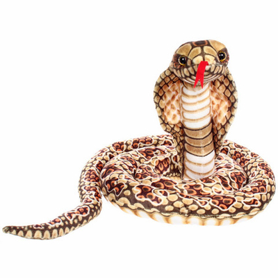 Мягкая игрушка «Змея» Величественная 200 см, Коричневый