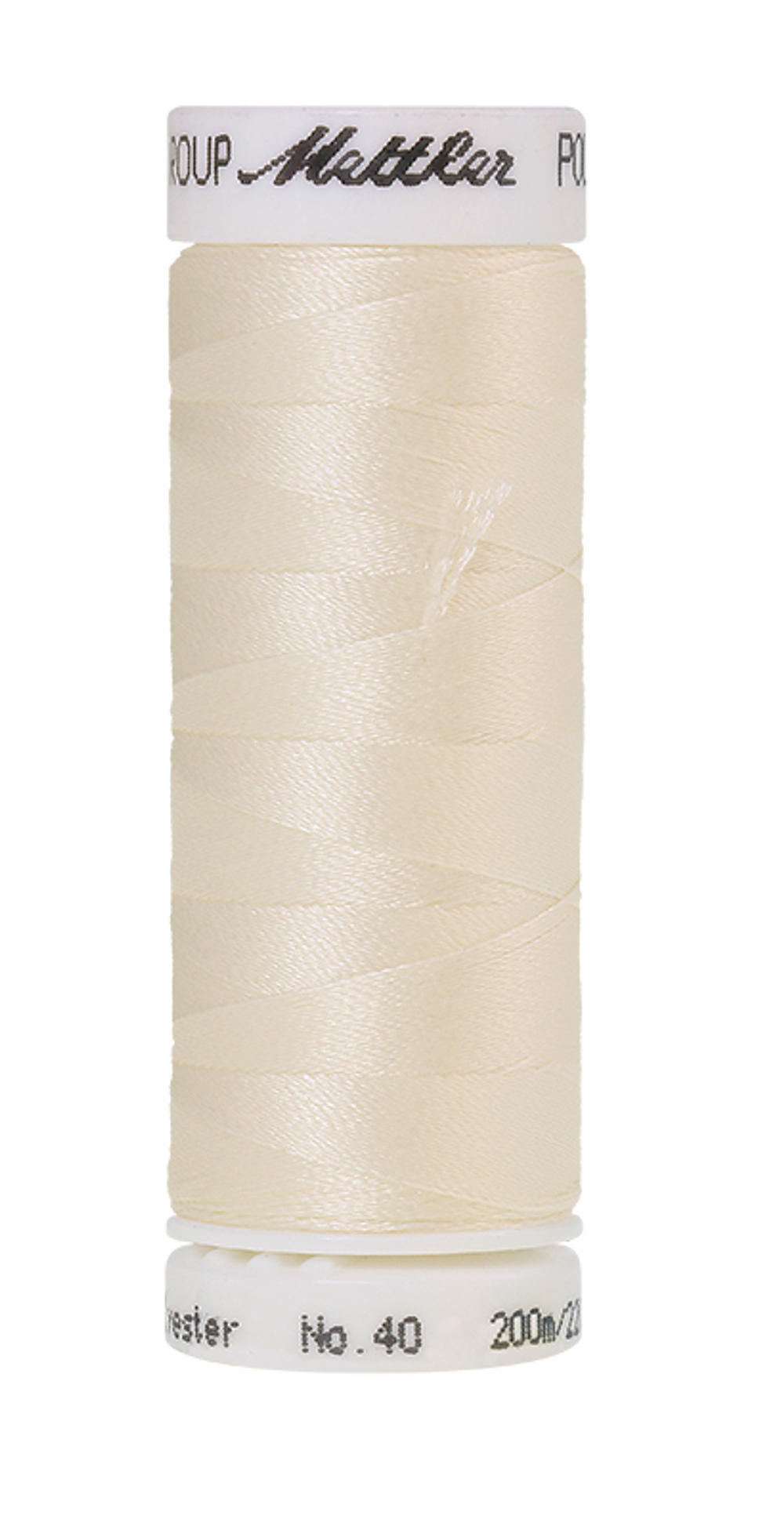 Нить POLY SHEEN 200m № 40 col.0101