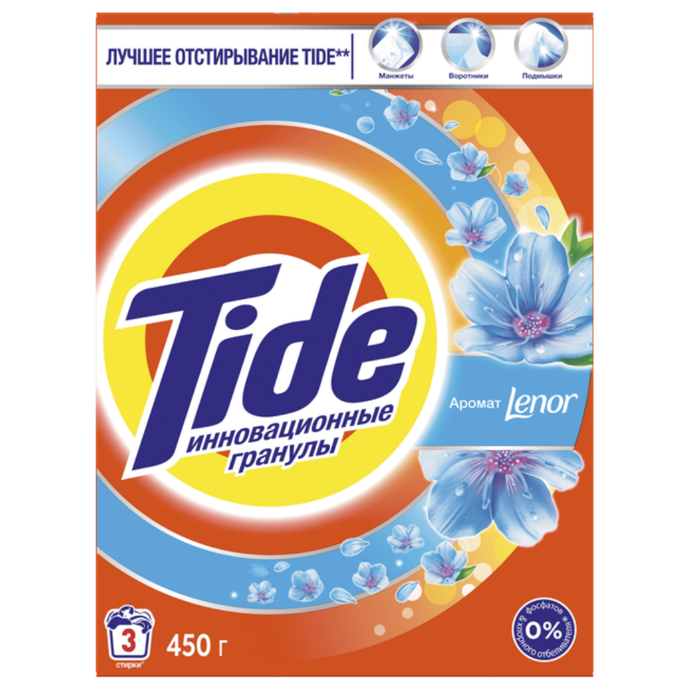 Стиральный порошок Tide С ароматом Lenor 450 гр