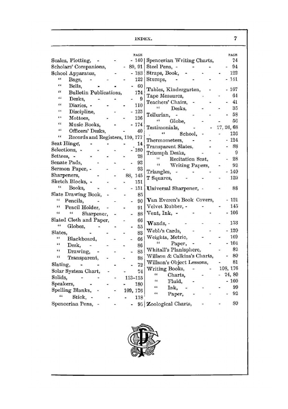 An Illustrated Catalogue of School Merchandise | Сборник