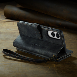 Многофункциональный чехол-кошелек CaseMe 3 in 1 Matte Wallet для Samsung Galaxy S25 Edge