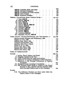 A catalogue of the Cyprus museum | John L. Myers