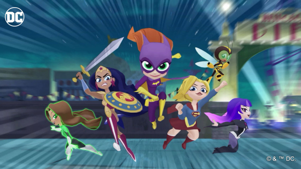 DC Super Hero Girls: Teen Power (картридж для Nintendo Switch, полностью на английском языке)