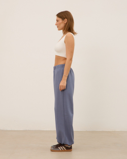 Брюки-трансформеры, синий туман