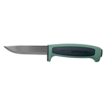 Нож Morakniv Basic 546 нержавеющая сталь, пласт. ручка (зеленая) серая. вставка