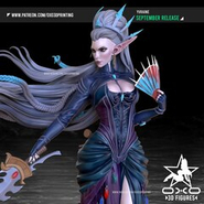 Фигурка Иврайна Дщерь Теней женщина-эльдар NSFW The Emissary Yvraine Eldar