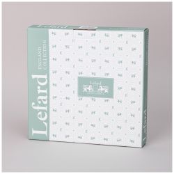 НАБОР ТАРЕЛОК ОБЕДЕННЫХ LEFARD "INSPIRATION" ЗОЛОТОЙ ЦВЕТОК 2 ШТ. 26 СМ (КОР=10НАБ.)