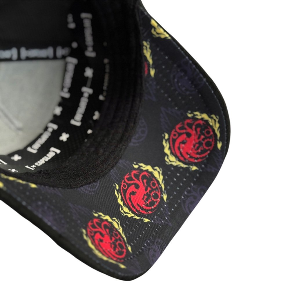 Баскетбольная кепка Capslab Casquette Trucker Premium House of the Dragon Black